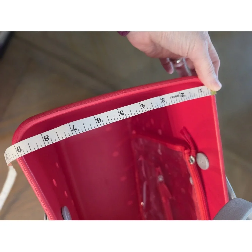 Target X Bogg Limited Ed. Bag Large  Red Carry‎ Tote with 2 Zippered Pouches NEW